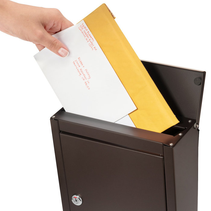 Architectural Mailboxes Chelsea Wall Mounted Mailbox & Reviews Wayfair